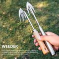 thumbnail image 2 of Weeding Hoe Rake Farm Tool Weeding Scarifier Artifact Agricultural Nail Harrow Metal Gardening Weeding Tools for Farmhouse D, 2 of 6