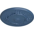 thumbnail image 3 of Ekena Millwork 27"OD x 1 1/8"P Flower Ceiling Medallion (Fits Canopies up to 3 7/8"), Hand-Painted Americana, 3 of 6