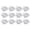 Grey, variant on 20 Pcs Shell Shaped Non Slip Bathtub Stickers, Self Adhesive Anti Slip Shower Treads, Waterproof Safety Grip Decals for Bathroom Floor, Non Skid Pads for Tub Shower Tray and Smooth Tile