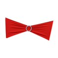 thumbnail image 1 of Banda Cubierta estiramiento de Silla Faja Hebilla Spandex Decoración Boda Color Rojo Claro Colco Trasero de la silla de la banda elástica, 1 of 4