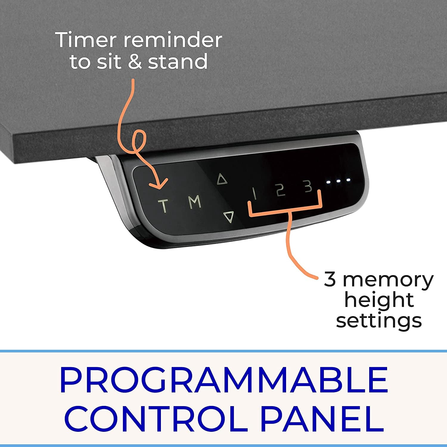 Stand Steady Tranzendesk Power | Extra Large 71" Electric L-Shaped Standing Desk | Giant Corner Stand Up Desk & Sit Stand Workstation |  Ergonomic Computer Desk Fits 4 Monitors (Black / 71")