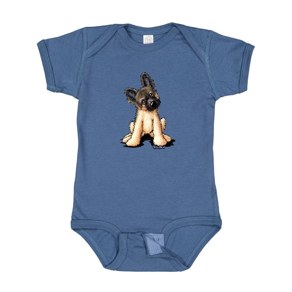 Inktastic Shepherd Puppy Boys or Girls Baby Bodysuit