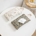 thumbnail image 6 of Quilted Wipe Holder Floral Diaper Pouch Portable Quilted Wipes Bag for Car, Stroller, 6 of 14