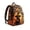 A003- Style C, variant on Halloween Trick Or Treat Bags, Cute Halloween Design 16 Inch Spooky Backpack with Jack O Lantern Pattern Quilted Casual Bag for School Travel Seasonal Fall Bag, 1 Pack