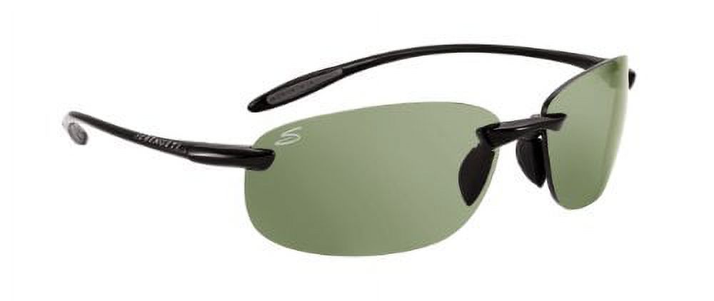 Serengeti Nuvino Sunglasses Shiny, Black/Polarized Drivers, 7317 - image 4 of 7