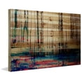 thumbnail image 2 of "Shaded Colors" Painting Print on Natural Pine Wood, 2 of 7