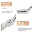 thumbnail image 3 of Howish rope cleat 4pcs Boat Cleats Boat Dock Cleats 316 Stainless Steel Boat Mooring Accessories(4.33"X0.98"X0.51"), 3 of 8
