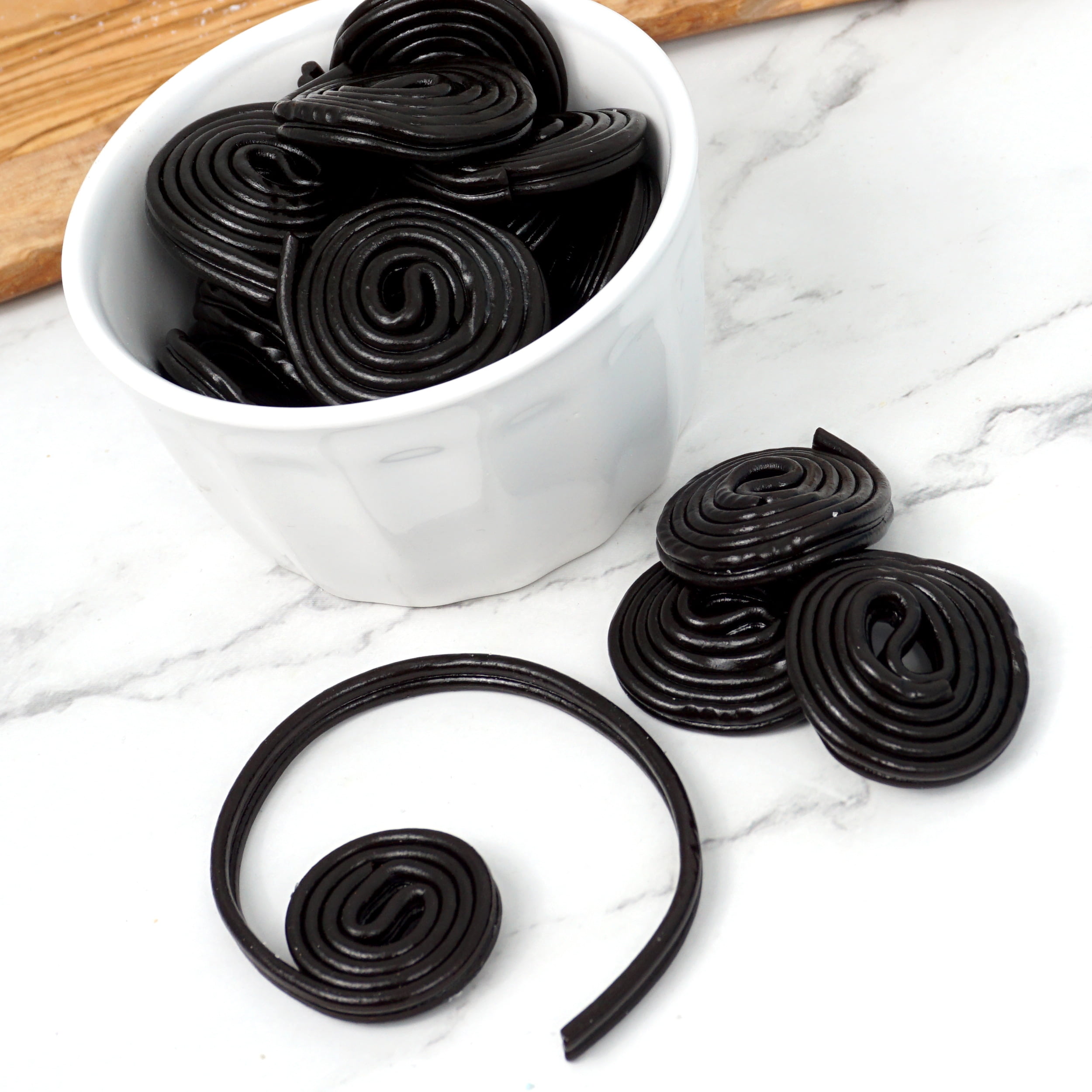 Broadway Black Licorice Wheels Candy, 4.4 Pound Bulk Bag, Licorice Wheels Candy
