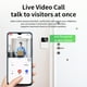 thumbnail image 5 of sweethay Wireless Smart Doorbell Video Voice Change Door Bell Office Shop Outdoor Battery Operated Ring Speaker Camera Visible Intercom, 5 of 8