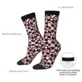 thumbnail image 4 of Rateoe French Bulldog1 for Women Casual Calf Socks - Cute Crew Socks - Thin Soft Above Ankle Socks Size 5-11, 4 of 6