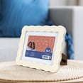 thumbnail image 6 of Mainstays by Becky G. & Alejandra 4" x 6" or 5" x 7" Wavy Photo Frame, Seashell White, 6 of 9