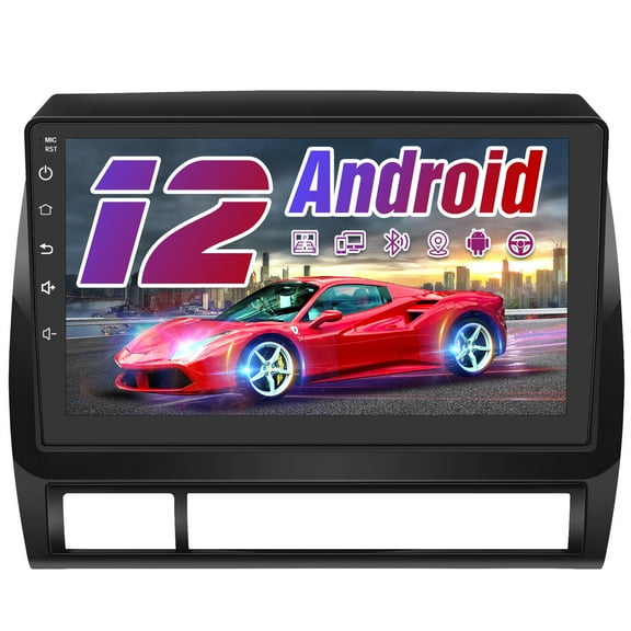 Awesafe 1 32G Car Radio Stereo for Toyota Tacoma 2005-2013 with Bluetooth built-in Wireless Carplay Android Auto 9 HD Touch Screen 1080P Car MP5 Player WIFI GPS FM