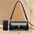 thumbnail image 4 of Bandolera cuiab Vintage Black para mujer, 4 of 6