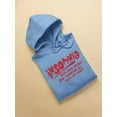thumbnail image 3 of Insomnia Stop Thinking Hoodie Men -Image by Shutterstock, Male x-Large, 3 of 4