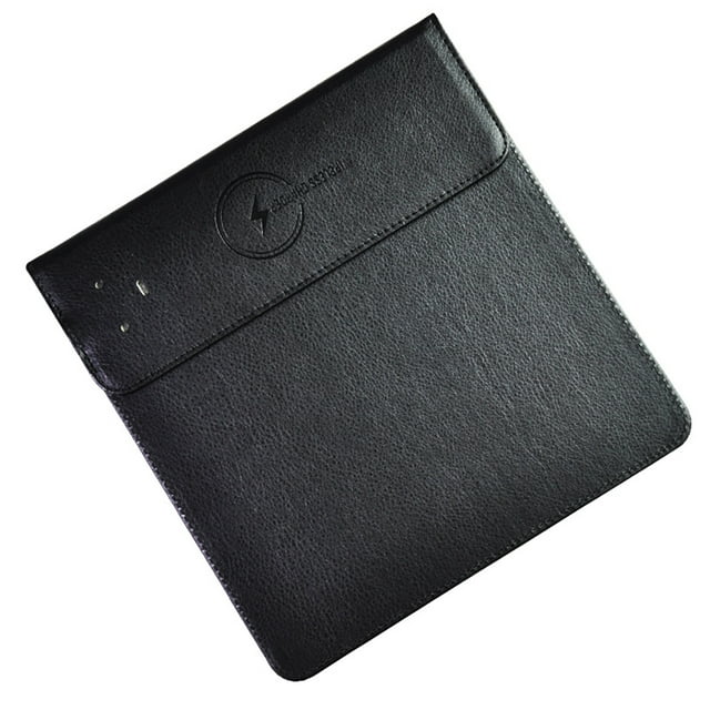 Mouse Pad Wireless Charging: Faux Leather Computer Mousepad Mouse Mat for Office