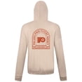 thumbnail image 3 of Women's Levelwear Khaki Philadelphia Flyers Waterfall Stained Glass Pullover Hoodie, 3 of 3