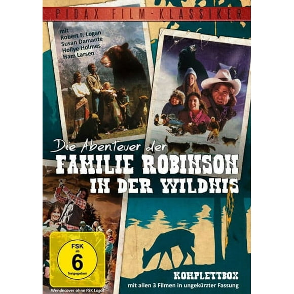 The Adventures of Robinson Family in the Wilderness (Complete Collection) - 3-DVD Set ( The Adventures of the Wilderness Family / The Further Adventures [ NON-USA FORMAT, PAL, Reg.0 Import - Germany ]