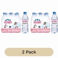 thumbnail image 2 of Evian Still Mineral Water 6 x 500ml, British Import (Pack of 2), 2 of 5