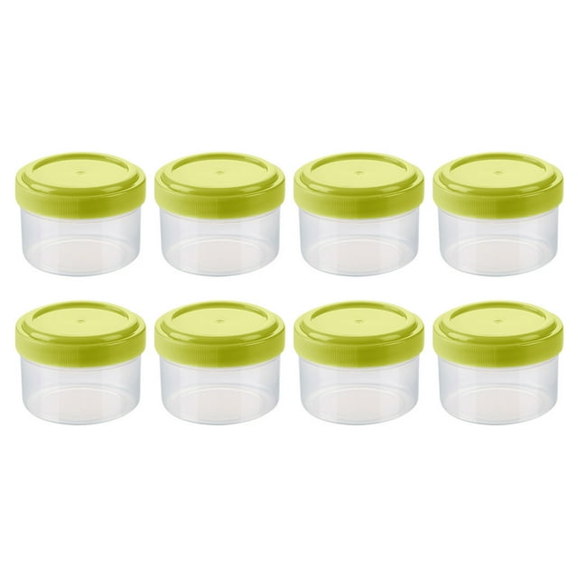 Containers Clear bottom Reusable, Stackable, Food Storage Freezer Container