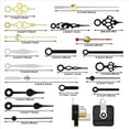 thumbnail image 5 of 30 Piezas de Mecanismo de Movimiento de Reloj Piezas de Reloj de Pared de Cuarzo Silencioso DIY con 7 Pares Diferentes Kit de Reemplazo de Manos de Reloj, 5 of 5