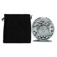 thumbnail image 2 of 3/4 Fishing Fly Reel, 1:1 Gear Ratio CNC Central Brake System Structure Design Aluminum Alloy Fly Reel Instant Braking Function  for Fishing, 2 of 7