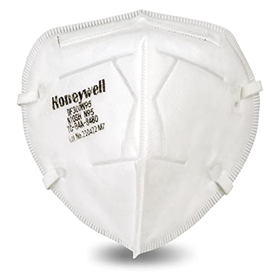 Honeywell Safety DF300 N95 Flatfold Disposable Respirator- Box of 20, White