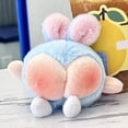 thumbnail image 4 of Key Chain Key Pendant Cartoon Image Q Version Full Filling Comfortable Touch Soft Texture Decorate Colorful Soft Plush Bunny Ears Toy Keychain Birthday Gift, 4 of 6