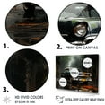 thumbnail image 3 of Designart "Noir Style Retro Auto Grace II" Car Vintage Canvas Wall Art, 3 of 7