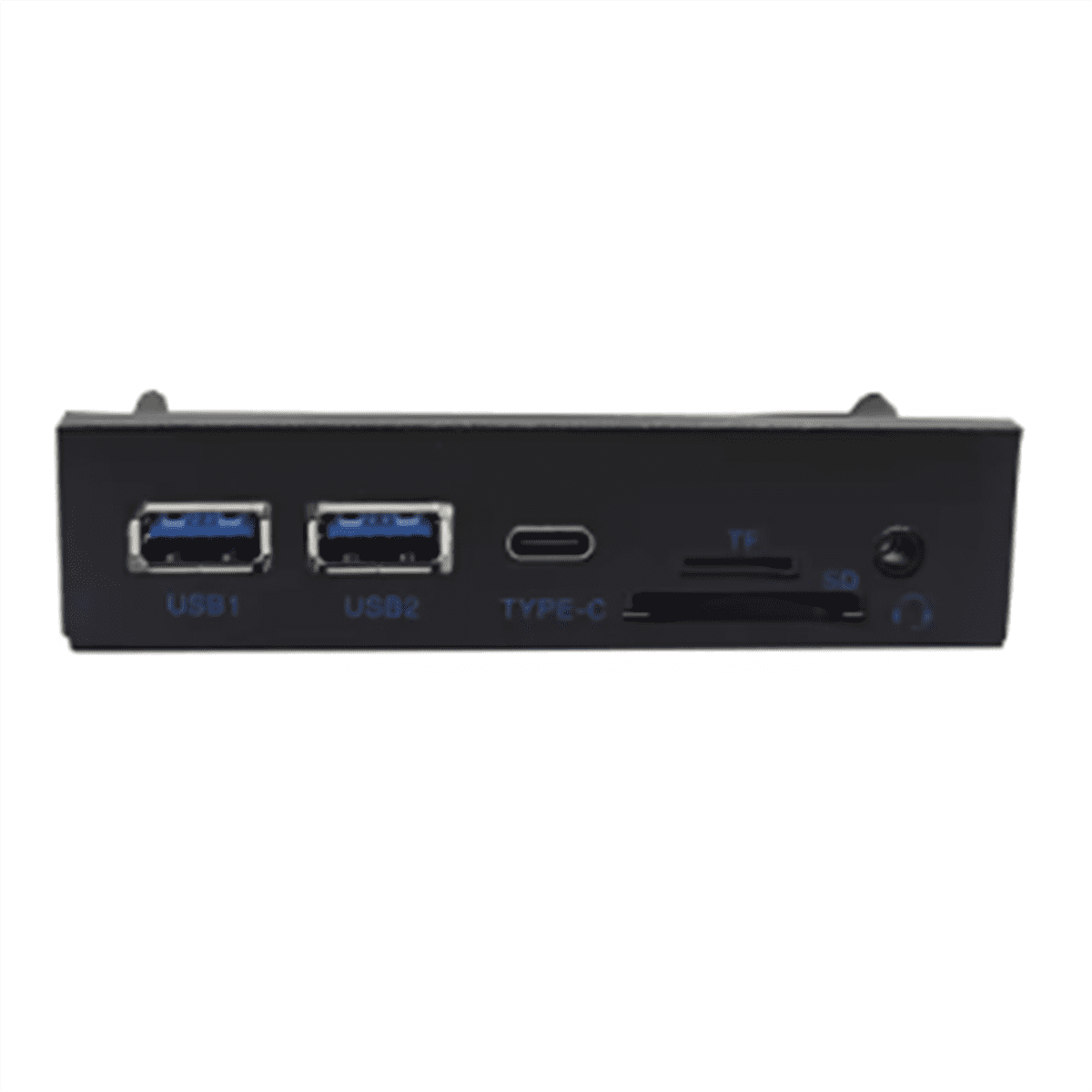 USB Front Panel HUB 5Gbps 2 X USB3.0 + 1 X TYPE-C + TF/SD + HD AUDIO 3.5mm Earphone Jack Mic Adapter for Desktop