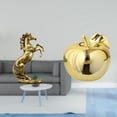 thumbnail image 2 of Escultura De Caballo De Pie Con Forma De Fruta, Figura De Cerámica, Hecha A Mano, Decoración De Mesa, Adorno De Colección Para Hoteles, Estanterías, Chimeneas, Porches, Restaurantes,, 2 of 8