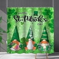 thumbnail image 1 of Matoen12 Shower Curtain Saint Patrick's Day Decoration Bathroom Partition Fabric Digital Printing Bathroom Water Proofing Curtain with Hooks No Punching, 1 of 6