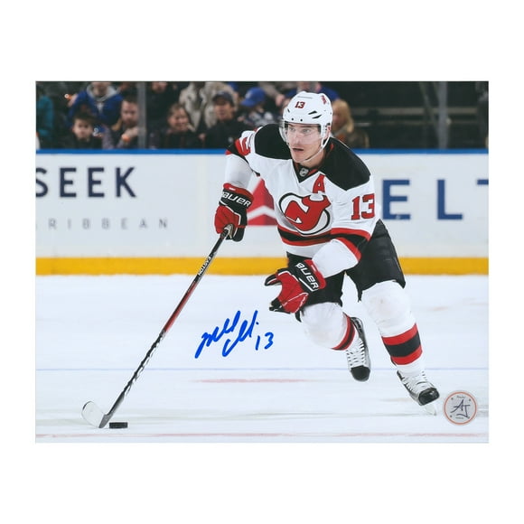 Mike Cammalleri Nouveau Maillot de Hockey Autographié Rush 8x10 Photo