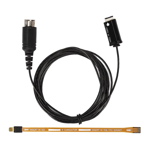 FYBTO CIC Programming Cable Black Adjust Volume Testing Accurate Signal Transmission USB Programming Connect Cable-090702