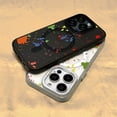 thumbnail image 2 of Art Graffiti Wireless Charging MagSafe Phone Case for iPhone 14 15pro max 15 13 Pro 12 Frosted Watercolor Hard Acrylic Cover (WHITE,for iphone14Plus(6.7inch)), 2 of 6