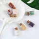 thumbnail image 5 of Botella de los deseos Cristal natural Piedras irregulares Botella a la deriva Piedras preciosas Meditación Curación Decoración Regalo, 5 of 8