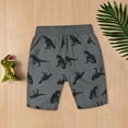 thumbnail image 2 of KaLI_Store Shorts for Kids Toddler Baby Boys Jogger Shorts Summer Cotton Running Gym Basketball Shorts Grey,18-24 Months, 2 of 7