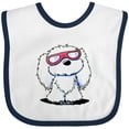 thumbnail image 3 of Inktastic Summertime Maltese Boys or Girls Baby Bib, 3 of 4