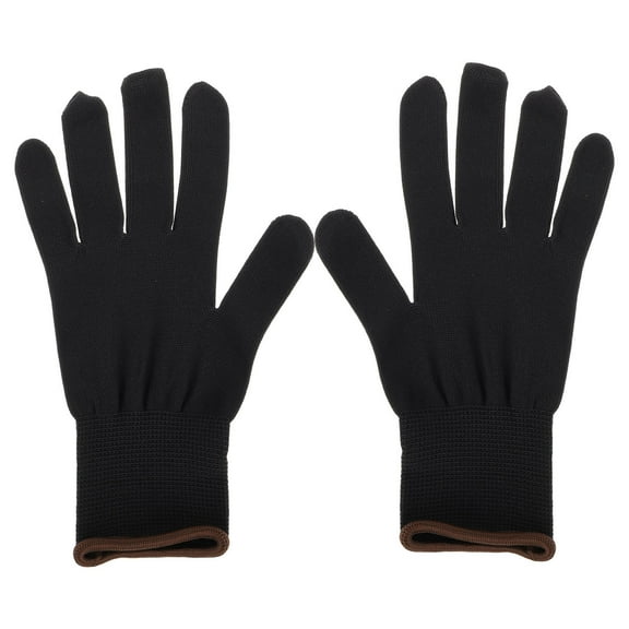 MUSEYA 1 Pair Vinyl Wrap Nylon Gloves for Dust Prevention in DIY Projects