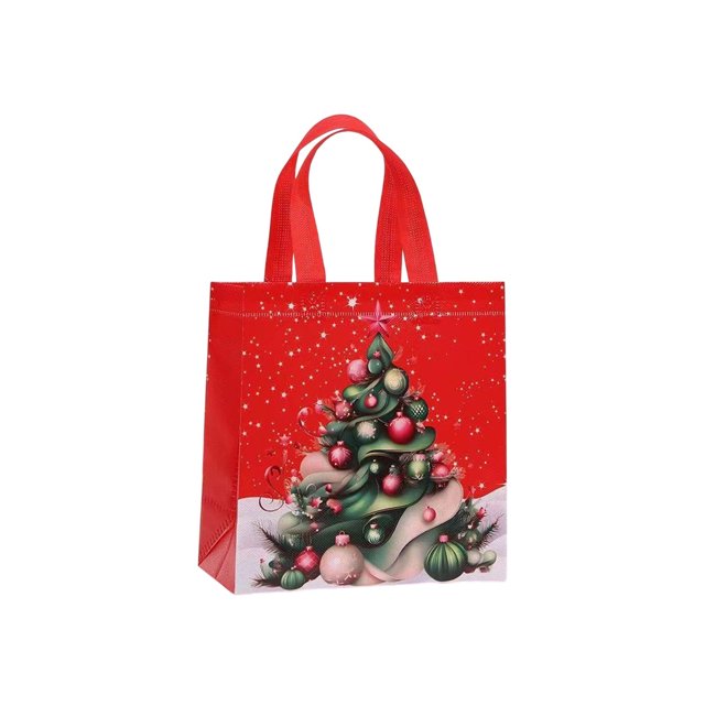 Bolsas de Regalo de Navidad Bolsa de Regalo de Dulces de Fiesta 23x22x11cm