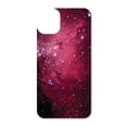 thumbnail image 3 of DistinctInk Custom SKIN / DECAL compatible with OtterBox Symmetry for iPhone 11 Pro (5.8" Screen) - Hot Pink Black Stars Nebula - Show Your Love of Astronomy, 3 of 5