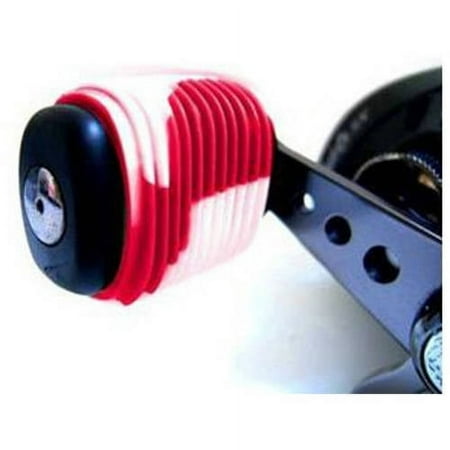 Reel Grip 1156 Maroon/White Rubber Handle Cover
