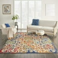 thumbnail image 6 of 8â€™ x 11â€™ Rainbow Colored Indoor Outdoor Area Rug, 6 of 8