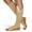Beige, variant on TheraMagic™ Zipper Knee High Compression Socks for Men & Women, 20-30mmHg Closed Toe Graduated Copper Zippered Compression Stocking