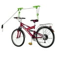thumbnail image 2 of Rad Sportz Bike Hanger Set of 2 - Green Bike Hoists for Garage with 100lb Capacity, 2 of 12