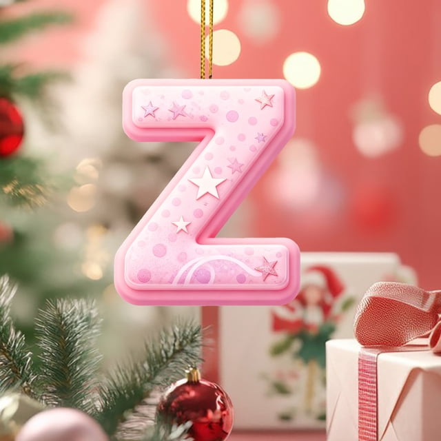 Colgante de árbol de Navidad acrílico 2D | Adorno para mochila y coche | Accesorio de decoración navideña para el hogar, la oficina o el vehículo | Set de regalo de decoración festiva (1 unidad)