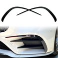 thumbnail image 2 of 2Pcs For Mercedes-Benz CLS-Class C257 Sport 2018-2020 Car Front Bumper Lip Splitter Spoiler Decorative Trim ABS Plastic, 2 of 7