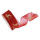 thumbnail image 2 of Cinta decorativa navideña de 22 yardas/66 pies, cinta de gasa transparente de 1 pulgada para Rojo, 2 of 9