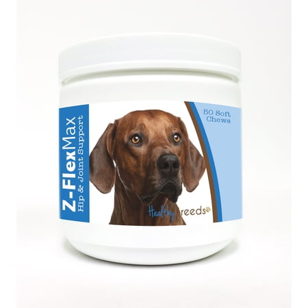 Healthy Breeds Rhodesian Ridgeback Z-Flex Max Dog Hip & Joint Care Soft Chews 50 Count