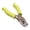 Yellow Green, variant on Opvise Bright Colors Single Hole Punch with Ergonomic Silicone Handle Compact Adults Paper Punch Office Supplies