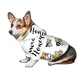 thumbnail image 7 of Salouo Gnome Sweet Honey Pattern Small Dog Hoodie Sweatshirts Dog Clothes Coat Clothing Puppy Sweater Outfit Pullover Pet Winter Coat Sweater Outfit-X-Small, 7 of 7